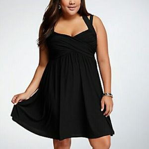 Crisscross Babydoll Dress