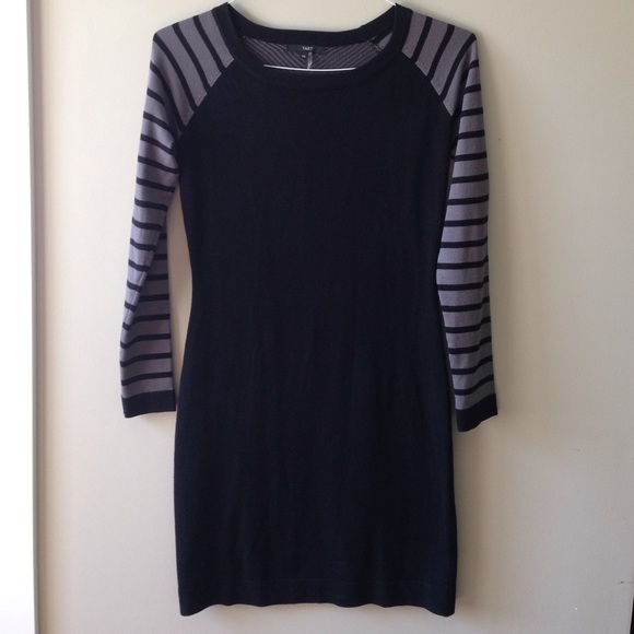 Tart Black and Gray Sweater Dress - Picture 1 of 4