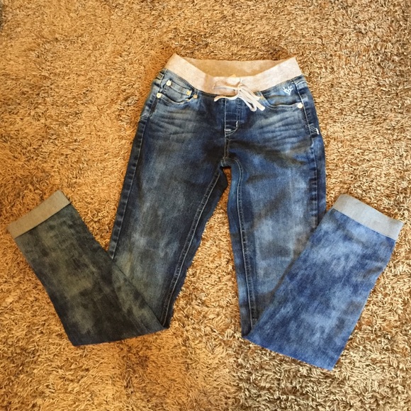 Justice Denim Stretch Jeggings