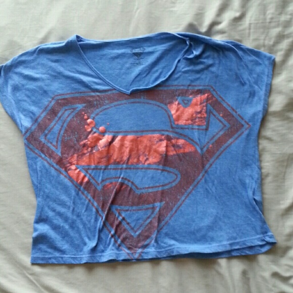 Superman crop tee - Picture 1 of 2