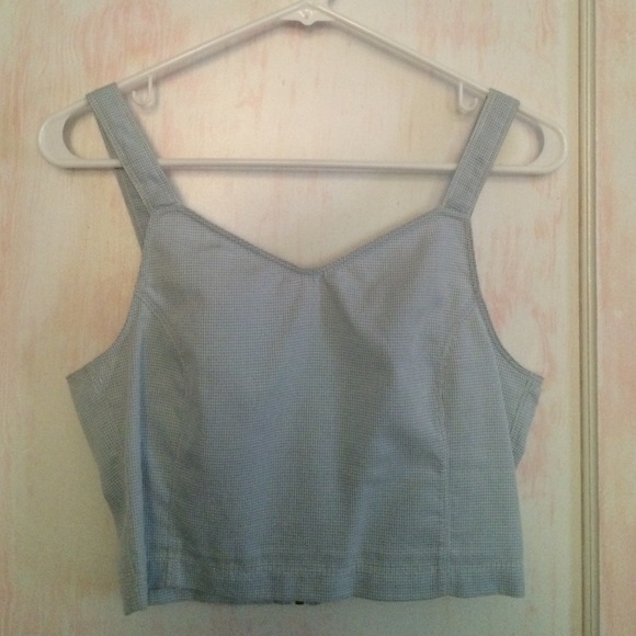 Baby Blue Crop Top