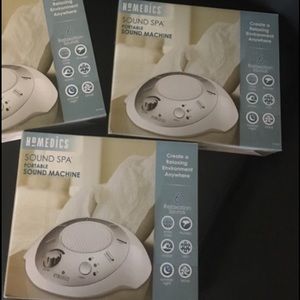 Brand new!! Portable sound machines!