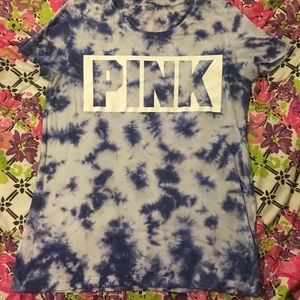 Tye-Dye Victoria's Secret PINK T-shirt.
