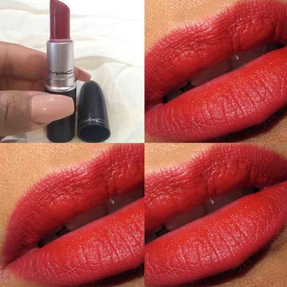 MAC red lipstick