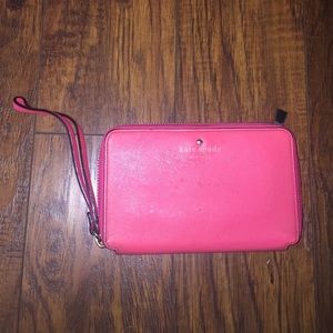 Pink Kate Spade wallet
