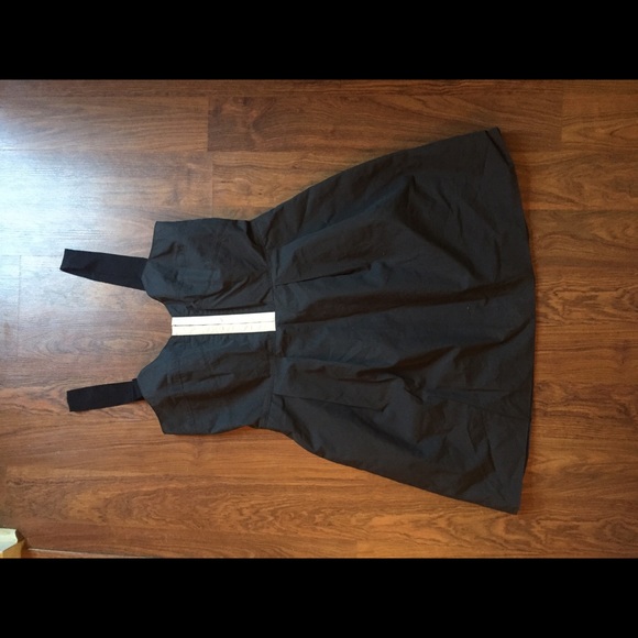 JCrew Wide-Ribbon Strapped Dress w/POCKETS