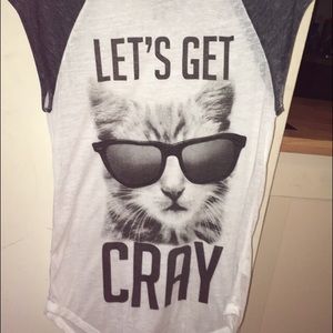 Cat tee