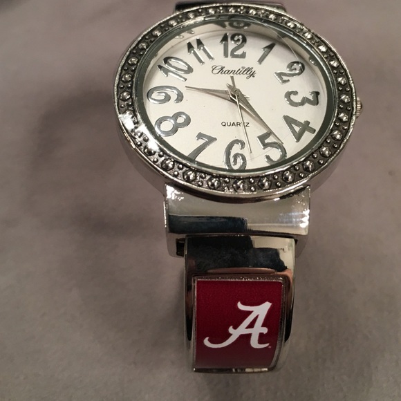 Accessories - Alabama Watch red with A on band