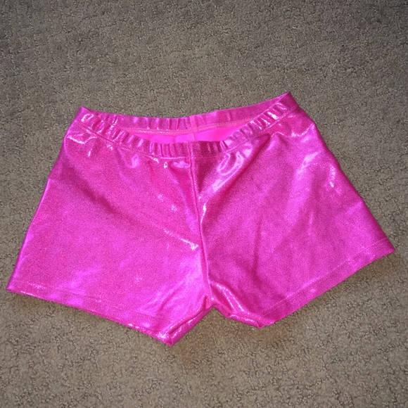 Pink Metallic Spandex