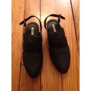 Urban Outfitters Leather Slingback Shoes