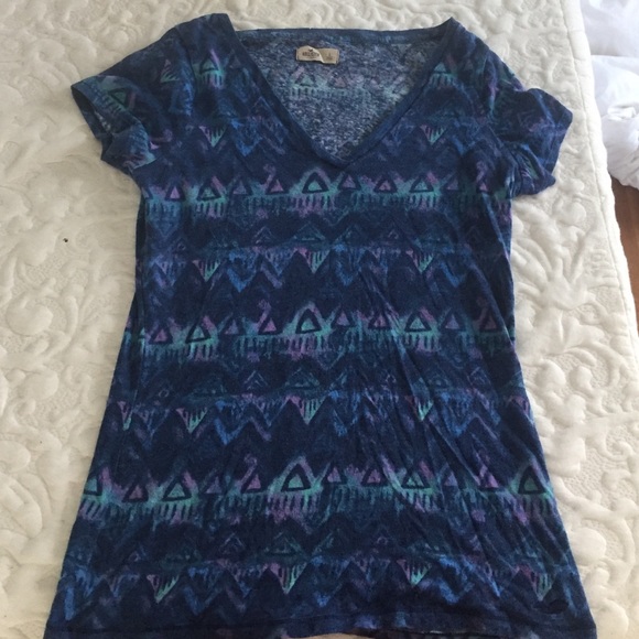 Hollister Aztec Graphic Tee