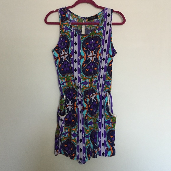 Patterned Romper. - image 1