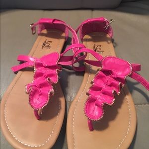 Pink Kali sandals