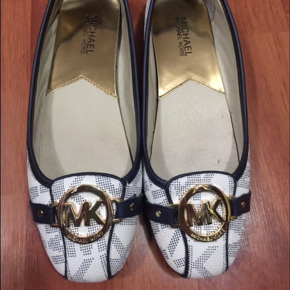 Micheal Kors Fulton Moccasins Blue