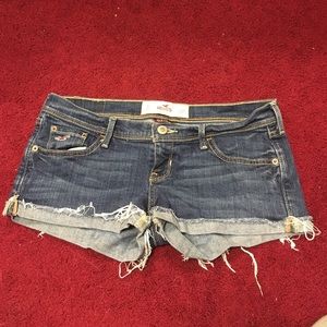 Hollister denim shorts