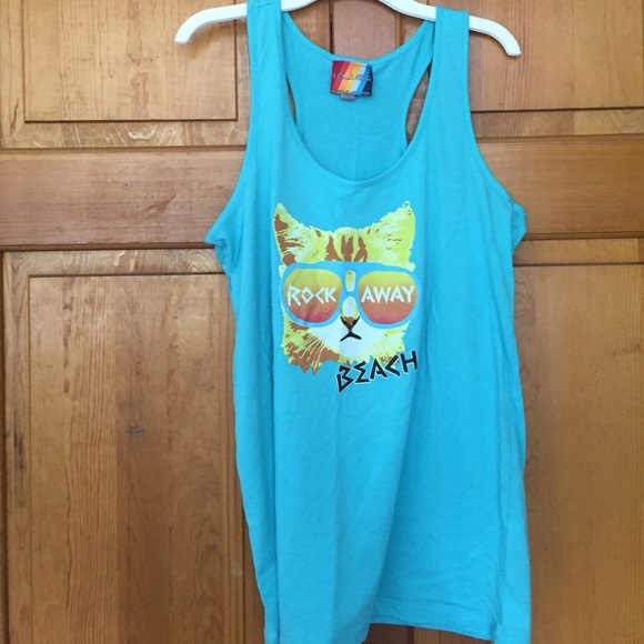 Rockaway beach muscle tank