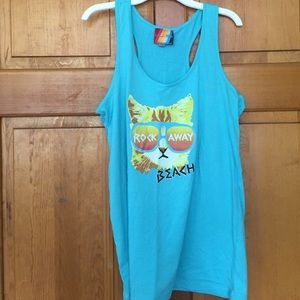 Rockaway beach muscle tank