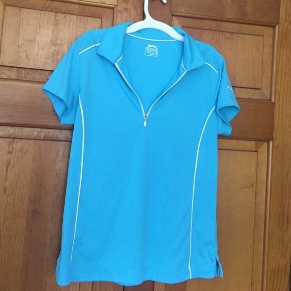 Light blue athletic top