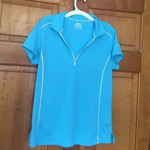 Light blue athletic top