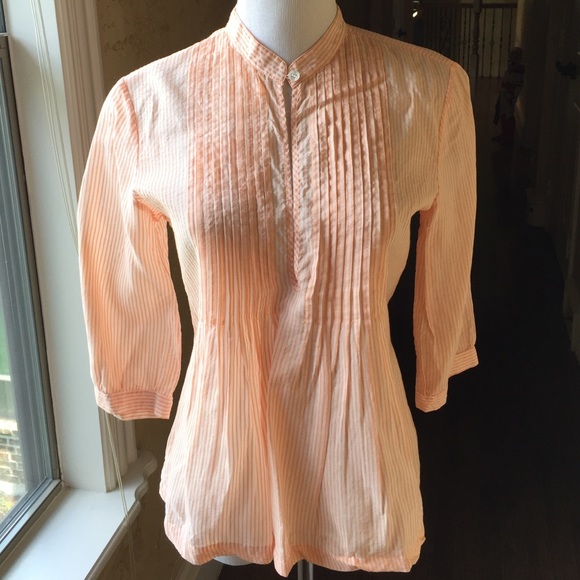 Theory pinstripe summer top