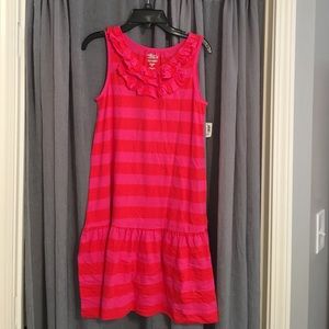 Cute pink and red kid's sundress
