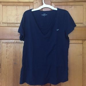 Navy blue VV tee