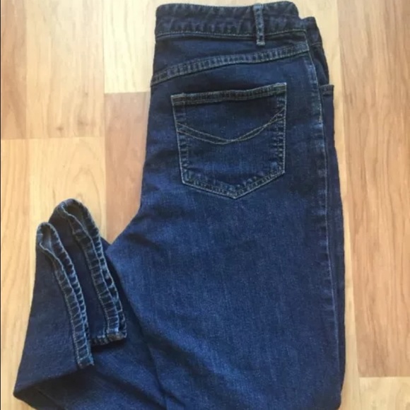 J. Jill Slim Leg Jeans SZ 10 Petite denim cotton