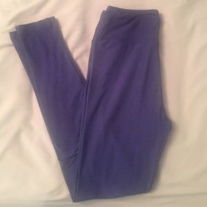 Navy lularoe one size leggings
