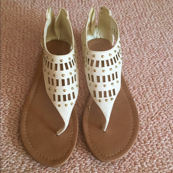 White Sandals