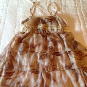 Short dress layered, very light