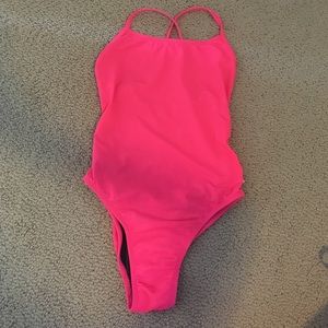 Jolyn Neon Pink One Piece