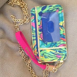 Lilly Pulitzer cross body wallet