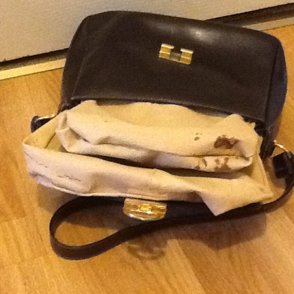 Gucci vintage leather hand bag - Picture 4 of 4