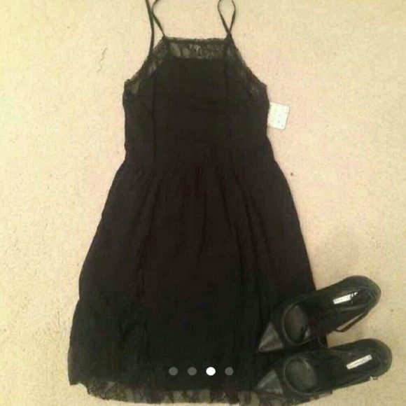 Free People Lace swing dress