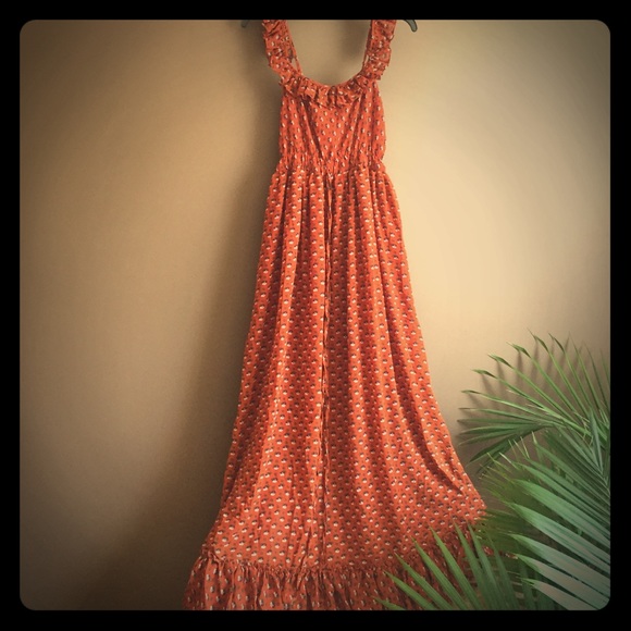 Afuloturs Dresses & Skirts - Flower maxi summer dress; long