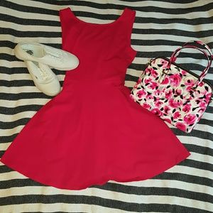 NWOT F21 Bow Back, Backless Dress