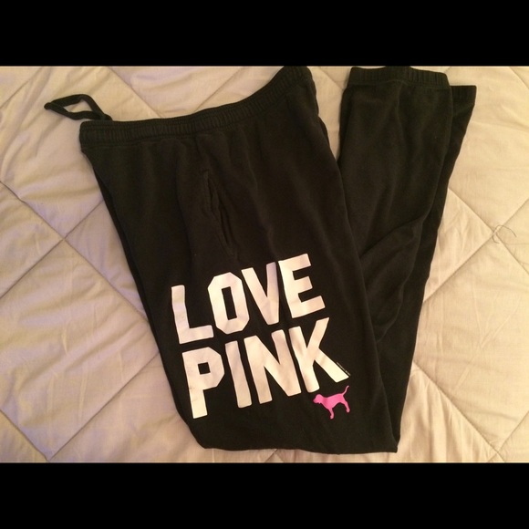 PINK sweat joggers 😍