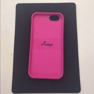 Pink and black iPhone 6 case