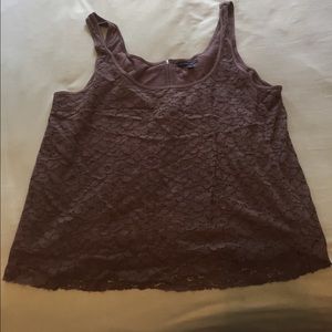 Lace American Eagle Tank Top