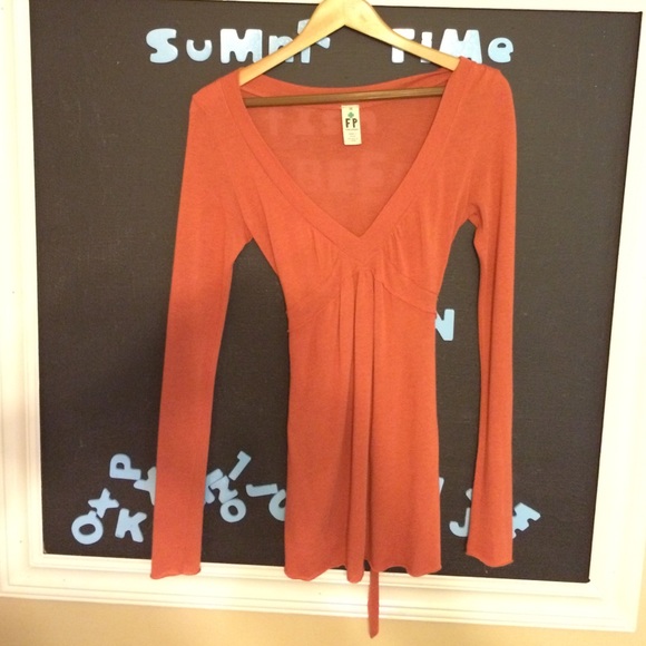 Free People Long Sleeve Top