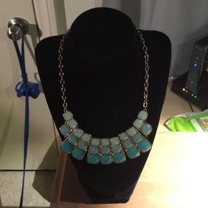 Teal necklace