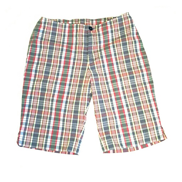 Plaid shorts