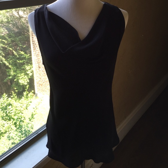 Emanuel Ungaro ail cowl neck sleeveless