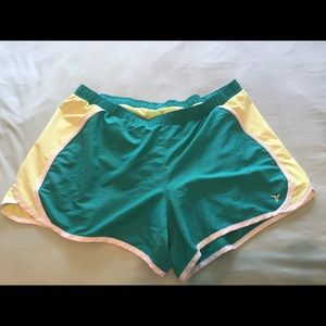Kelly Green Old Navy running shorts