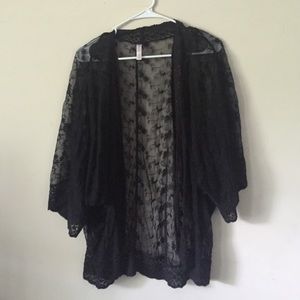 Lacy kimono