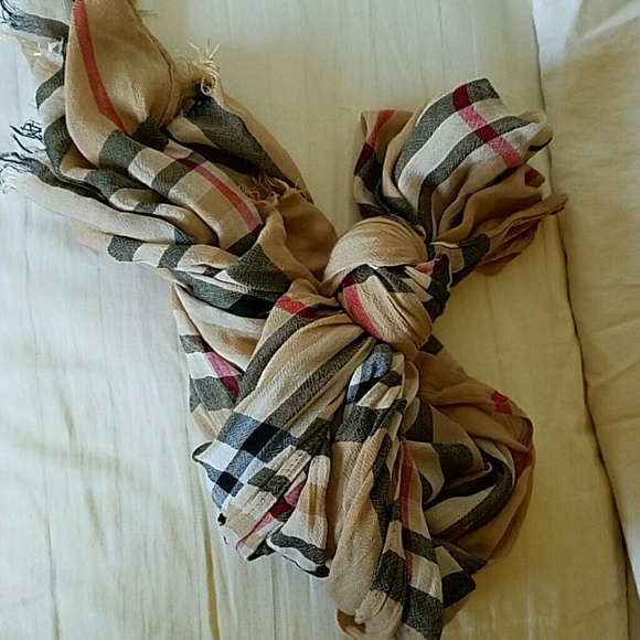 Plaid Scarf