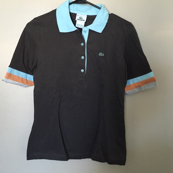 Lacoste 3/4 sleeve polo shirt