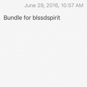 Bundle for blssdspirit