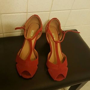 Kimchi Blue Red Shoes