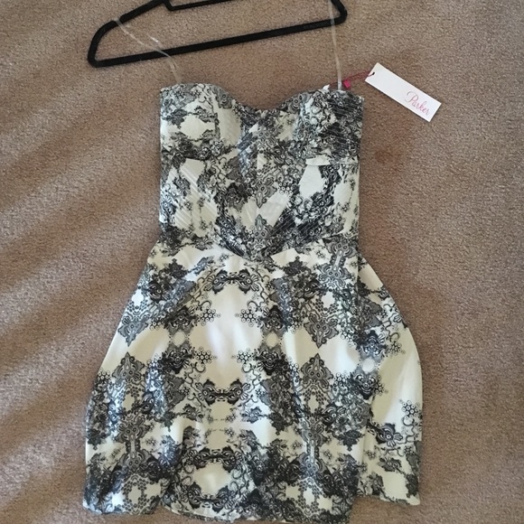 Parker strapless dress